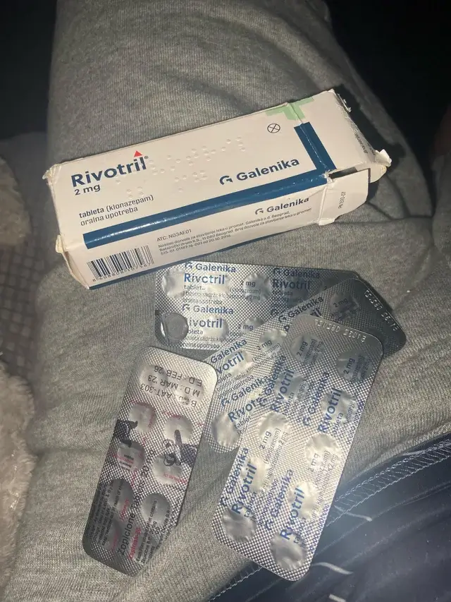 Galenika rivotril 2mg Clonazepam Galenika rivotril 2mg Clonazepam
